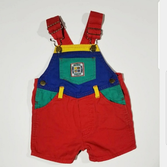 Vintage Other - 2 for $10 True Vintage Colorblock 90s Overalls